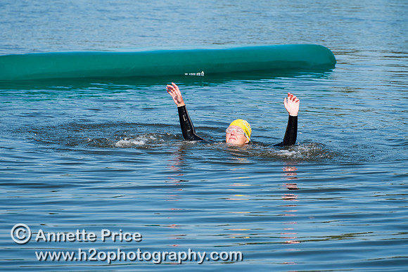 On-the-water. Training kayak paddlers to rescue swimmers