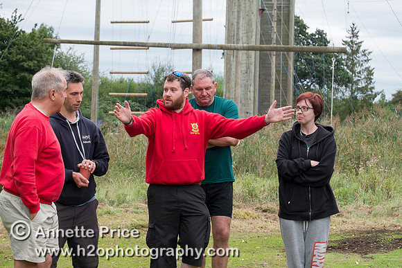 Fieldwork - learning how to organise rescue teams and members