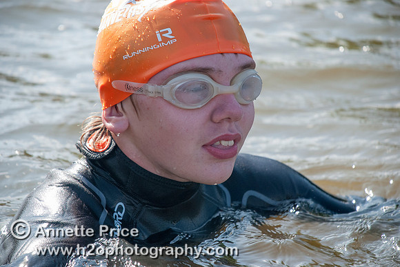 On-the-water. Training kayak paddlers to rescue swimmers