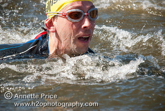 On-the-water. Training kayak paddlers to rescue swimmers