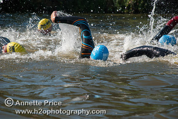 On-the-water. Training kayak paddlers to rescue swimmers