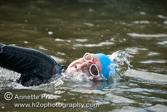 On-the-water. Training kayak paddlers to rescue swimmers
