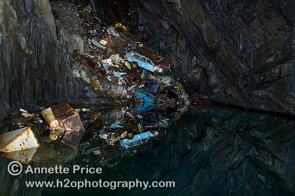 Gaewern Slate Mine. North Wales, UK