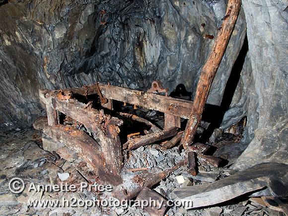 Gaewern Slate Mine. North Wales, UK
