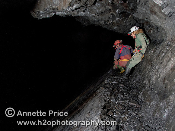 Gaewern Slate Mine. North Wales, UK