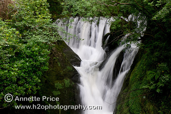 Furnace Falls on the River Einion, Mid-West Wales, UK