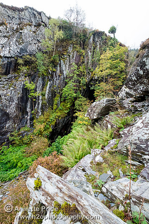 Gaewern Slate Mine. North Wales, UK