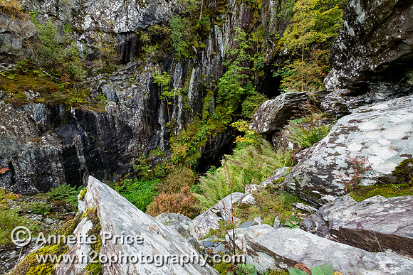 Gaewern Slate Mine. North Wales, UK