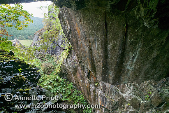 Gaewern Slate Mine. North Wales, UK
