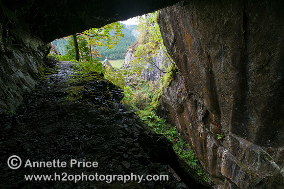 Gaewern Slate Mine. North Wales, UK