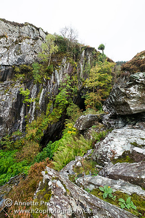 Gaewern Slate Mine. North Wales, UK
