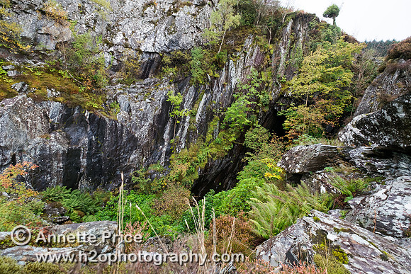 Gaewern Slate Mine. North Wales, UK