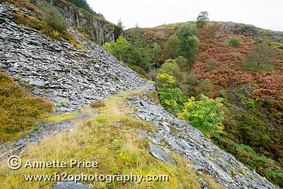 Gaewern Slate Mine. North Wales, UK