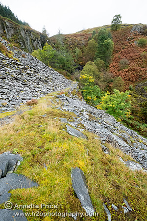 Gaewern Slate Mine. North Wales, UK