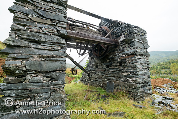 Gaewern Slate Mine. North Wales, UK