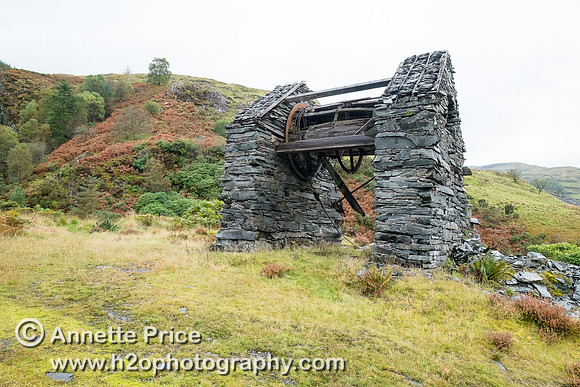 Gaewern Slate Mine. North Wales, UK