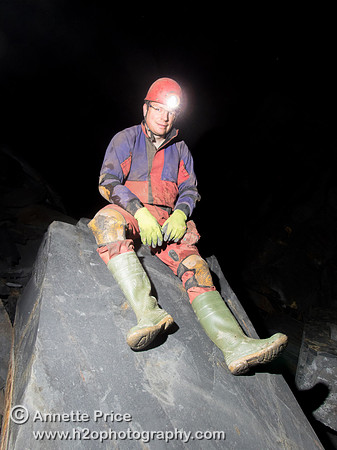 Cwmorthin Slate Mine, north Wales, UK