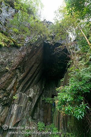 Gaewern Slate Mine. North Wales, UK
