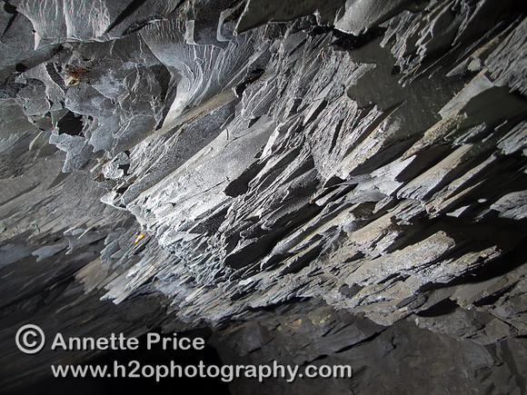 Cwmorthin Slate Mine, north Wales, UK