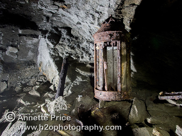 Cwmorthin Slate Mine, north Wales, UK