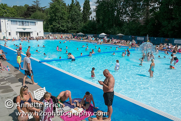 Droitwich Lido, UK