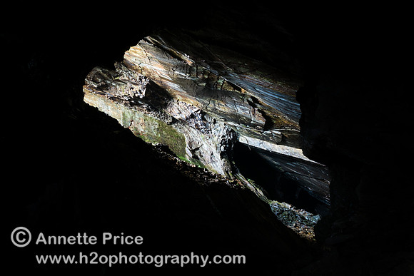 Clogwyn Y Fuwch slate mine, north Wales, UK