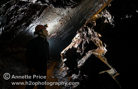 Clogwyn Y Fuwch slate mine, north Wales, UK
