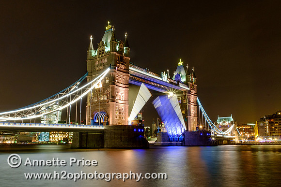 A Tower Bridge "Lift", River Thames, London, UK