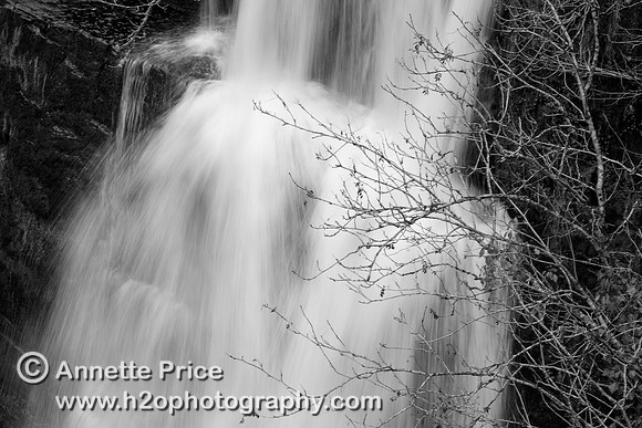 Sgwˆd Clun-Gwyn. Ystradfellte waterfalls, south Wales, UK