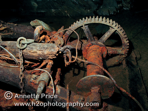 Cwmorthin Slate Mine, north Wales, UK