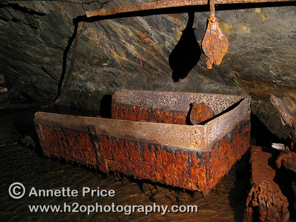 Cwmorthin Slate Mine, north Wales, UK