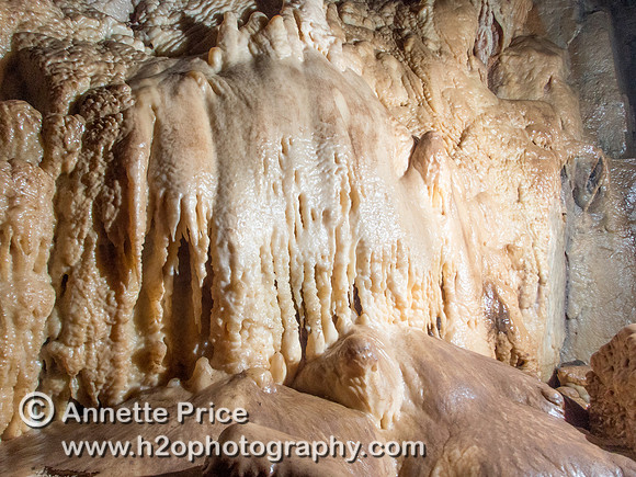 "The Nave" in Ogof Ffynnon Ddu cave, South Wales, UK