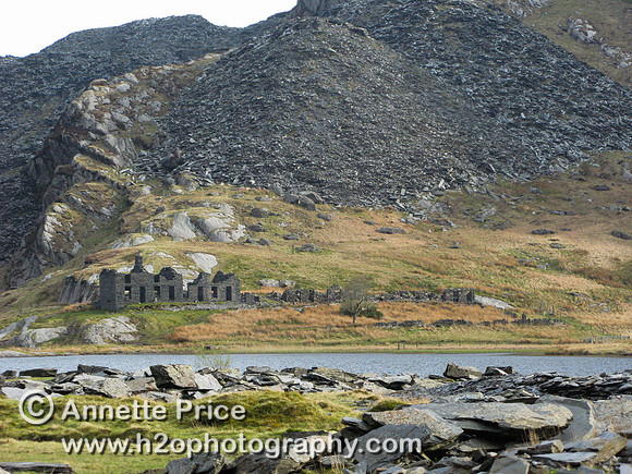 Cwmorthin Slate Mine, north Wales, UK