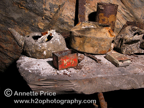 Cwmorthin Slate Mine, north Wales, UK
