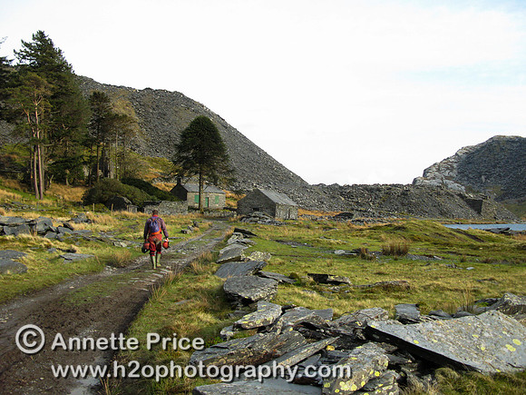 Cwmorthin Slate Mine, north Wales, UK