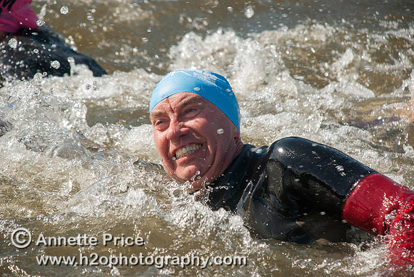 On-the-water. Training kayak paddlers to rescue swimmers