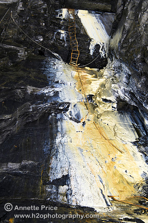 Cwmorthin Slate Mine, north Wales, UK