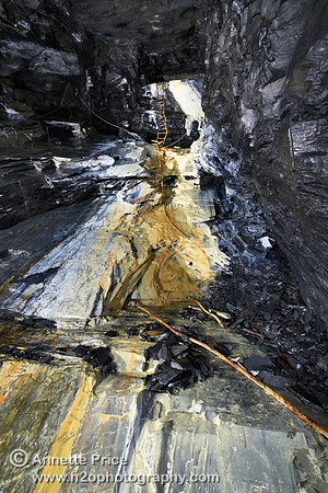 Cwmorthin Slate Mine, north Wales, UK