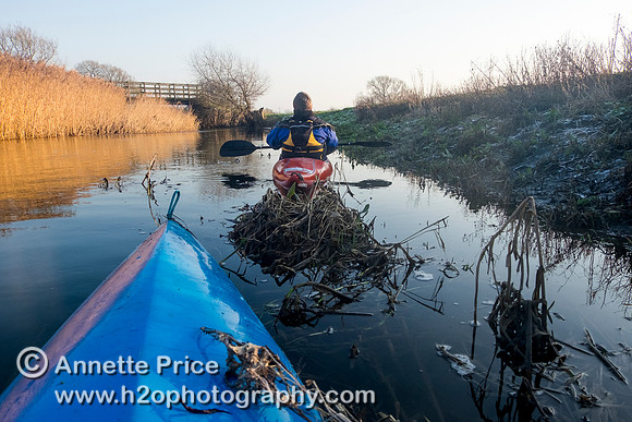 The River Thames between Cricklade and Castle Eaton.
