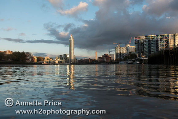 Vauxhall, River Thames, London