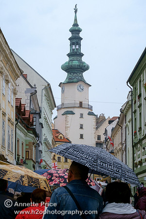 Bratislava, capital of Slovakia. October 2017