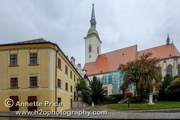Bratislava, capital of Slovakia. October 2017