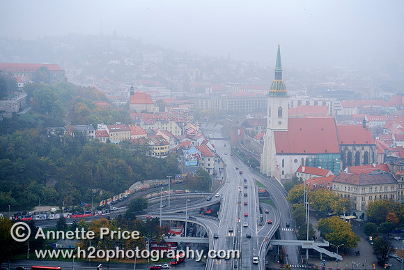 Bratislava, capital of Slovakia. October 2017
