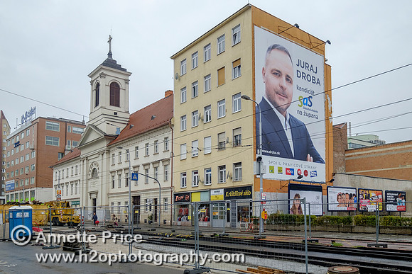Bratislava, capital of Slovakia. October 2017