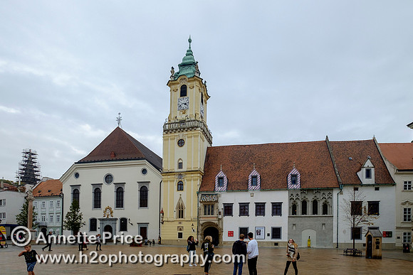 Bratislava, capital of Slovakia. October 2017