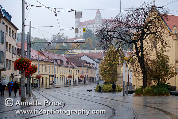Bratislava, capital of Slovakia. October 2017