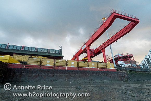 Wandsworth Transfer Station, River Thames, London
