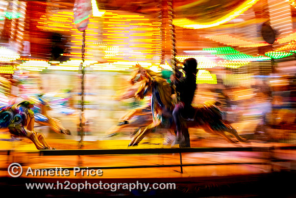 Merry-go-round, South Bank, London.