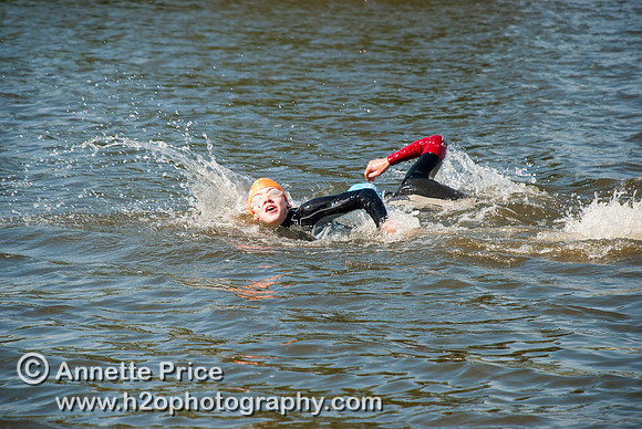 On-the-water. Training kayak paddlers to rescue swimmers