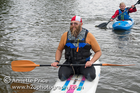 On-the-water. Training kayak paddlers to rescue swimmers